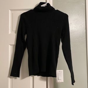 Black turtleneck